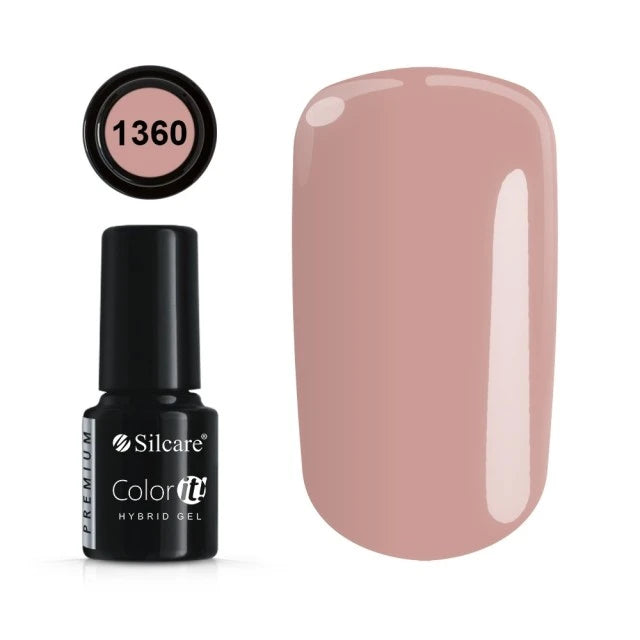 Silcare - Color it! Premium Gel Semipermanente n. 1360