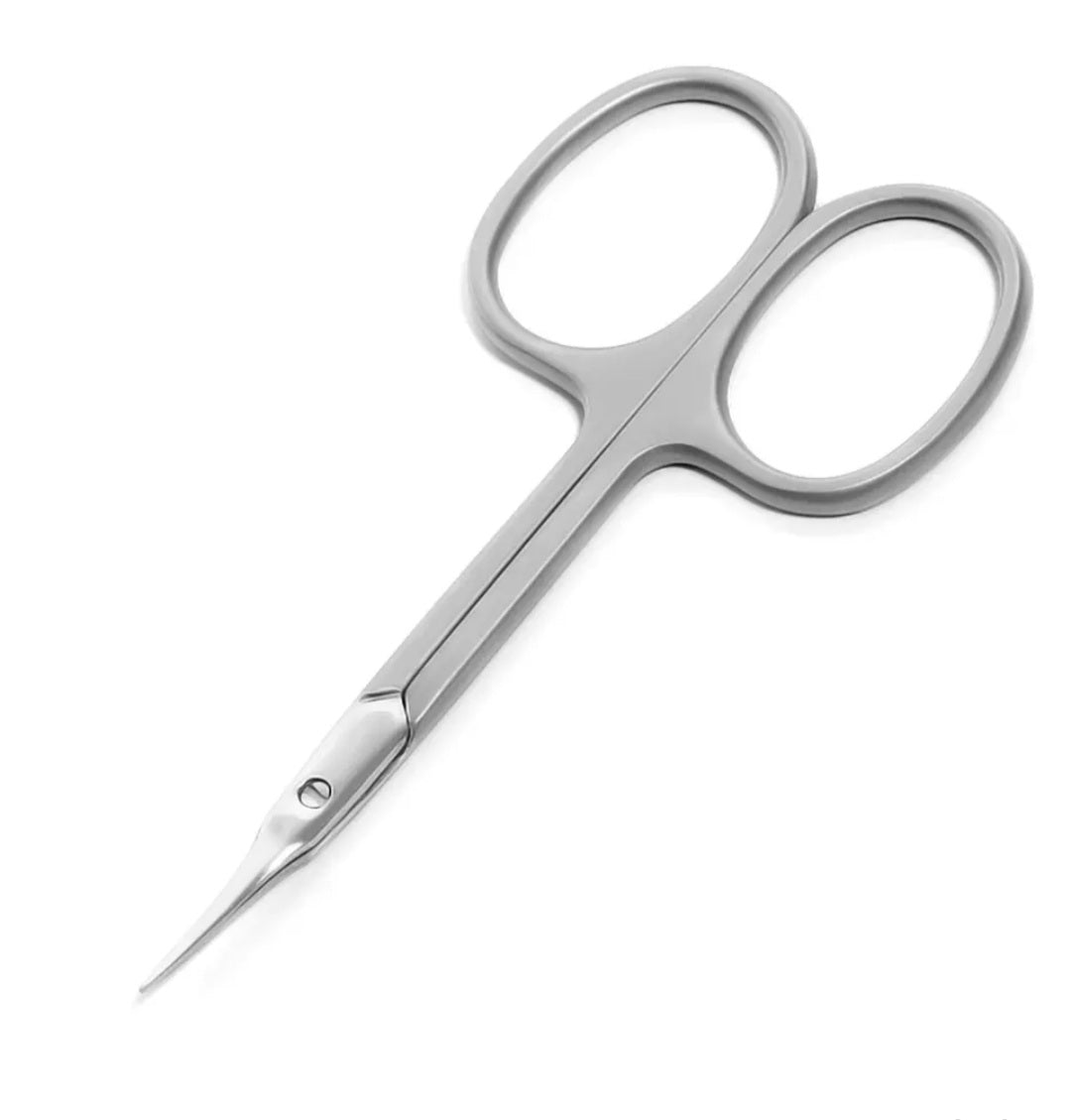 FORBICI CUTICOLE E PELLICINE ACCIAIO INOX PUNTA LANCIA, LINEA INOX