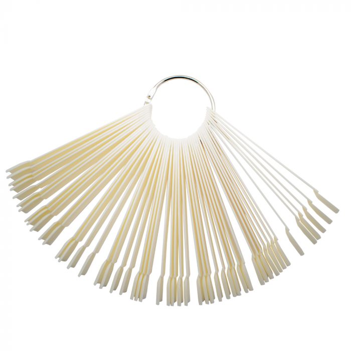 ESPOSITORE SMALTI AD ANELLO BIANCO 50 UNGHI