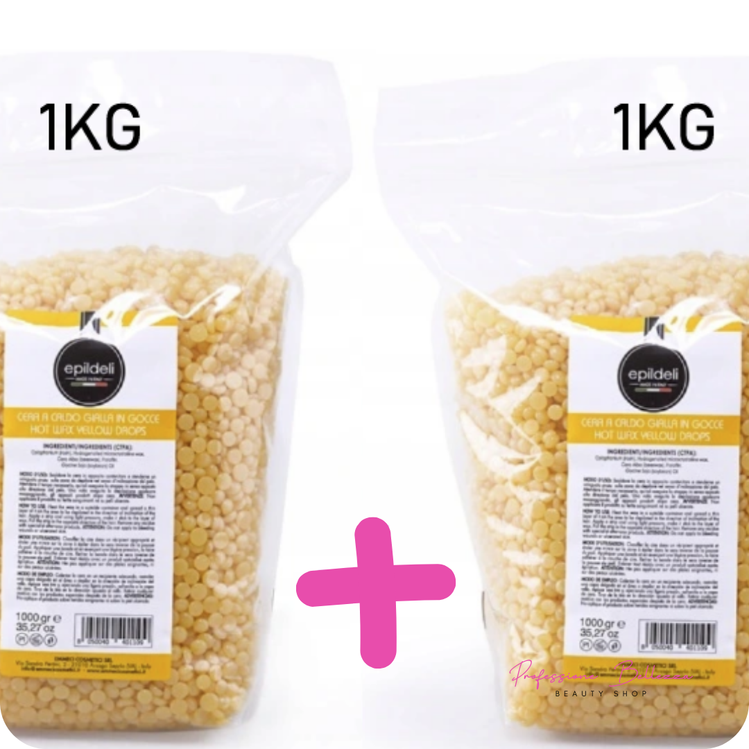 2KG Cera in granuli per l' Epilazione con metodo Brasiliano