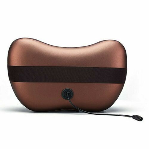 CUSCINO MASSAGGIATORE CASA AUTO CERVICALE MASSAGGIO BENESSERE LED SHIATSU CORPO