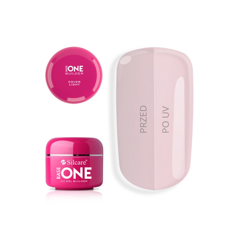 Silcare Base One UV Gel Builder Cover Light 250g