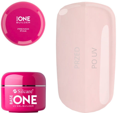 Silcare Uv Gel Builder Base One French Pink 50g