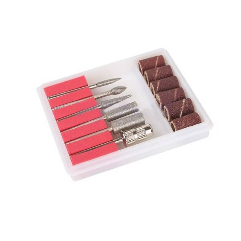 Set base di 6 punte per la fresa