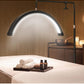 Lampada Da Pavimento Curva Moon Light Led Professionale