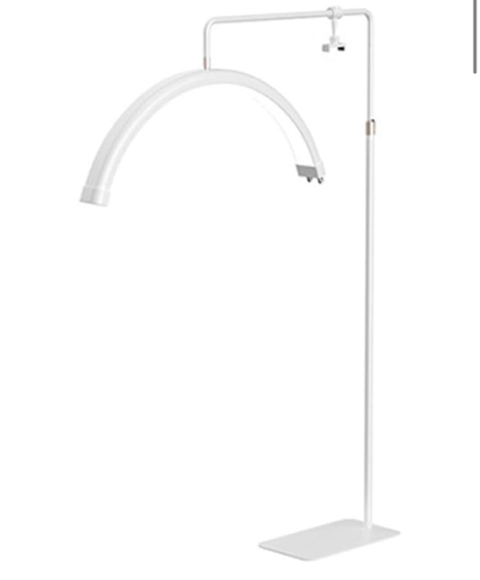 Lampada Da Pavimento Curva Moon Light Led Professionale