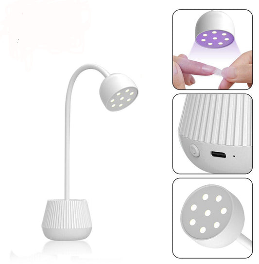 Lampada Da Tavolo Uv-Led 24w Pieghevole