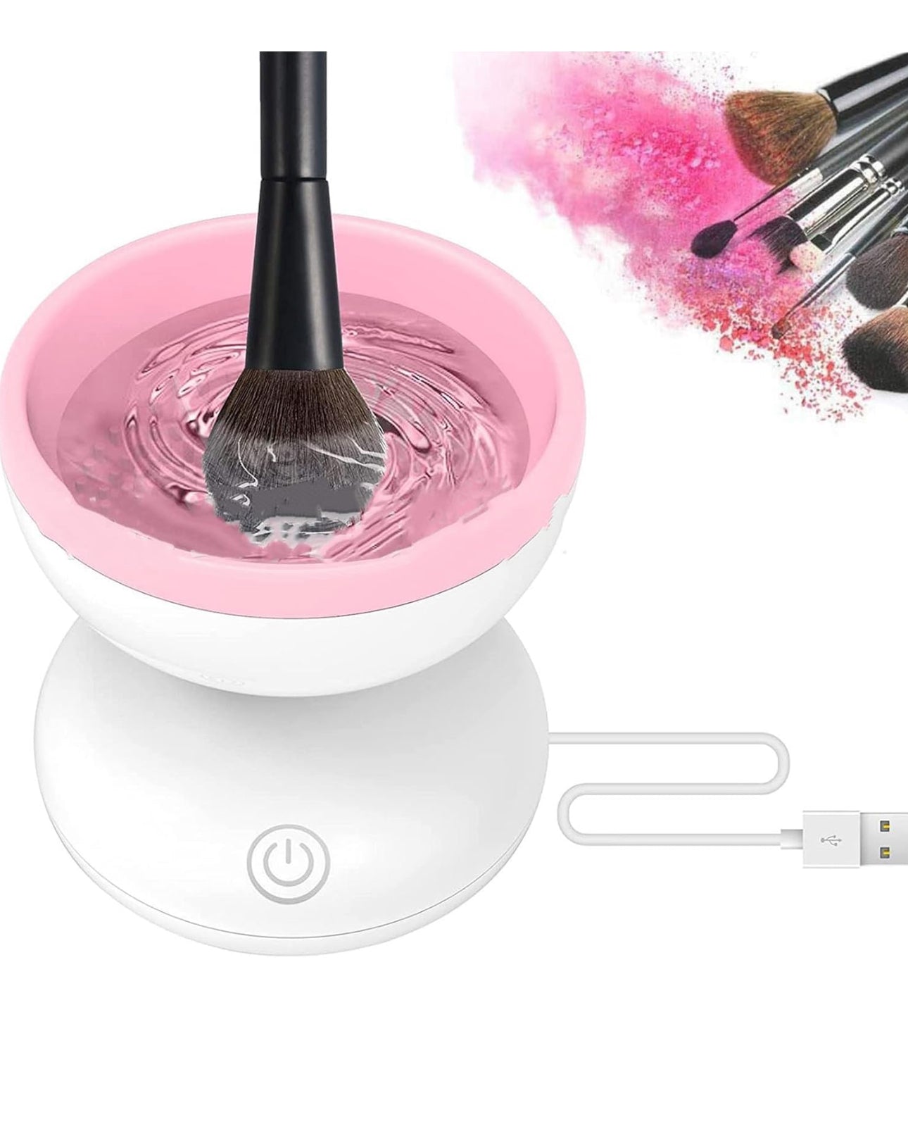 PULITORE ELETTRICO PENNELLI DA TRUCCO