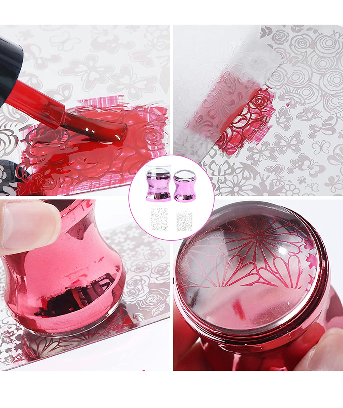 Stampini per Unghie in Silicone