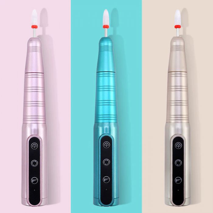 Fresa per Unghie Portatile Fresa Unghie professionale per Manicure e Pedicure and Casa e Salone 30000 Giri Velocità