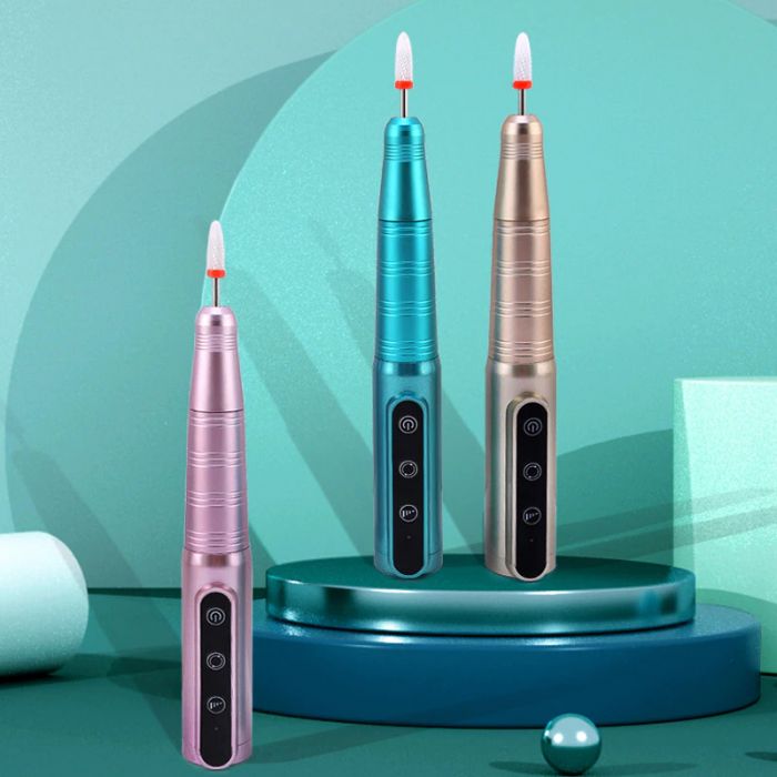 Fresa per Unghie Portatile Fresa Unghie professionale per Manicure e Pedicure and Casa e Salone 30000 Giri Velocità