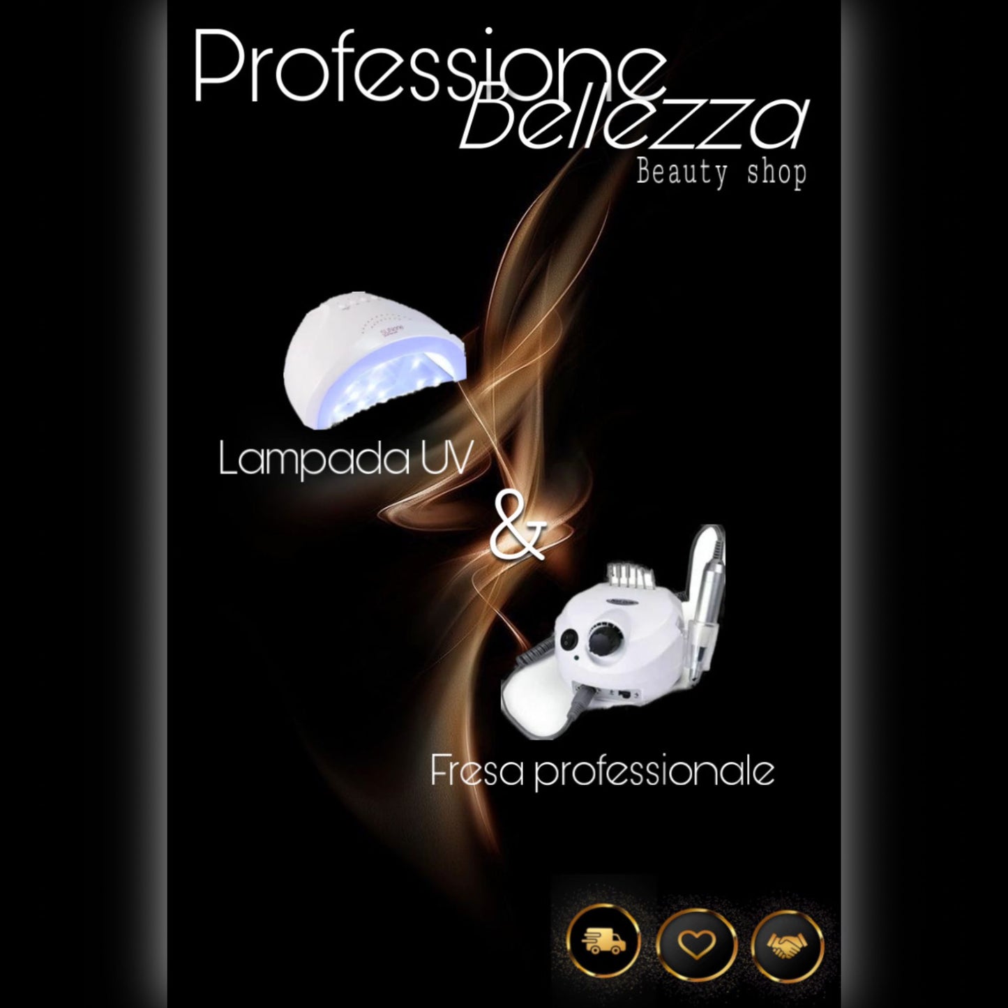 Fresa per Unghie Professionale + Lampada Unghie 48W