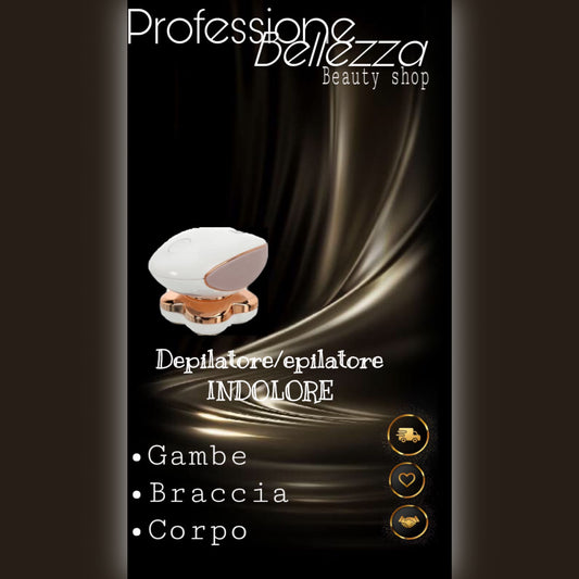 Depilatore Epilatore Elettrico per gambe, braccia e corpo