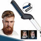 PIASTRA PETTINE UOMO BARBA CAPELLI STYLING LISCIANTE ELETTRICA SPAZZOLA HAIR