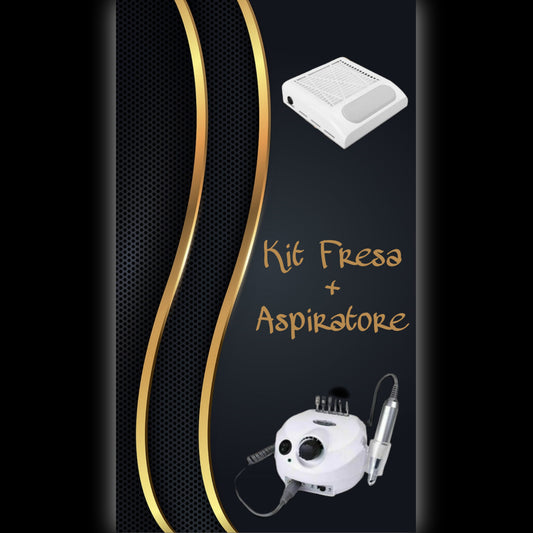 Kit Fresa + Aspiratore