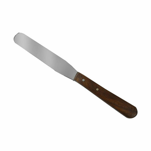 Spatola Stendi Cera A Caldo Acciaio Depilazione Ceretta Manico In Legno -