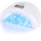 LAMPADA UV LED CON DISPLAY 48W MANICURE TIMER SENSORE UNGHIE RICOSTRUZIONE SUN1S