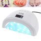 LAMPADA UV LED CON DISPLAY 48W MANICURE TIMER SENSORE UNGHIE RICOSTRUZIONE SUN1S