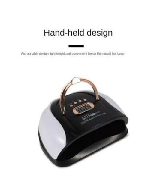 Lampada unghie uv led 2 in 1 fornetto unghie nail lamp 256w 57 led SUN C4 PLUS