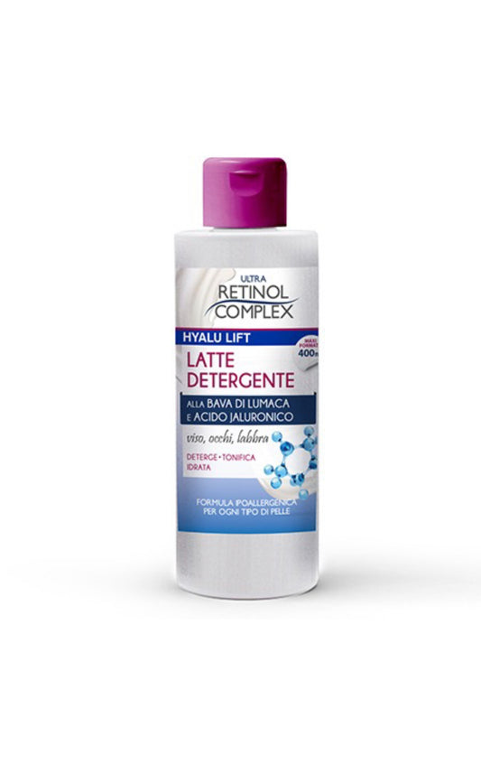 latte detergente alla bava di lumaca