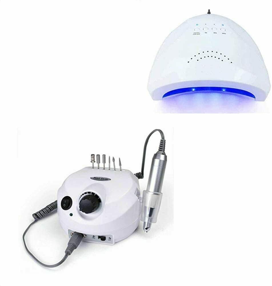 Fresa per Unghie Professionale + Lampada Unghie 48W