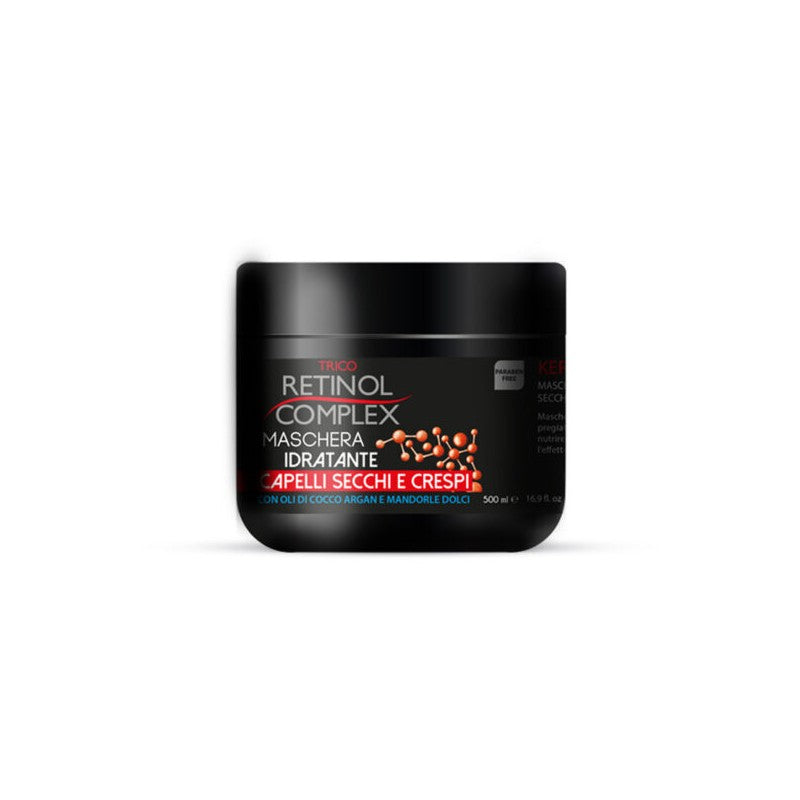 maschera capelli secchi e crespi retinol complex