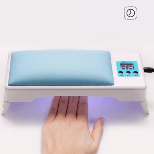 Lampada unghie uv 48w con poggiamano